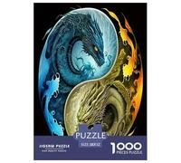 Yin-yang Jigsaw Puzzles Great Gift for Adults 1000 Piece Family Challenging Toys Home Decoration Chinese Style Jigsaw Puzzle for Adults And Kids 52x38cm/1000pcs