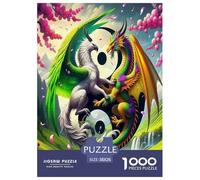 Yin-yang Jigsaw Puzzles Puzzle for Adults Kids. 1000 Pieces Impossible Challenge Toy Educational Games Home Decoration for Adults& Kids Age 14 Years Up 38x26cm/1000pcs