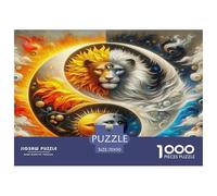 Yin-yang Jigsaws Puzzles for Adults 1000 Pieces Tai Chi Educational Games Beautiful Decoration Puzzle 70x50cm/1000pcs