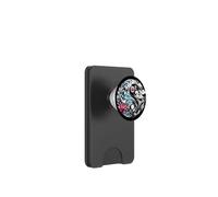 Yin Yang Koi Fish and Dragon Lotus Wave Zen Japanese Symbol PopSockets PopWallet for MagSafe