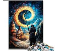 Yin Yang Ninja Puzzles for Adults Teens 1000pc Puzzle, Educational Games Home Decoration Birthday Present, Gifts, Wall Art (50x75cm)