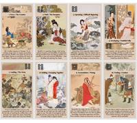Yin Yang oracle cards deck. I-Ching oracle. Book of Changes oracle cards. 64 Hexagramms
