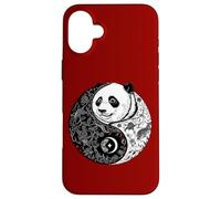 Yin Yang Panda Bear Feng Shui Ying Yang Taoism Zen Buddhism Case for iPhone 16 Plus