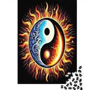 Yin-yang Puzzle for Adults Vibrant Fantasy Creature Swarm Jigsaw Puzzle Impossible Hard Difficult Challenging 1000 Piece 52x38cm/1000pcs