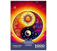 Yin-yang Refined Leisure Jigsaw Puzzle Suited to Peaceful Indoor Play, Featuring Fantasy with A Clear Organised Layout That Promotes Calm Engagement 52x38cm/1000pcs