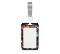 Yin Yang Shield Card Holder Durable and Lightweight Stylish Design Suitable for Offices Hospitals and Conferences
