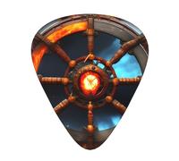 Yin Yang Shield guitar picks in three different thicknesses, suitable for electric guitar and band players