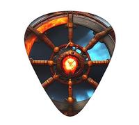 Yin Yang Shieldguitar Plectrums 12 Piece Set, 3 Thicknesses For Acoustic Guitar, Bass Guitar, Electric Guitar And More.