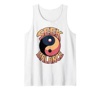 Yin Yang Spirit Mandala Native American Shamanic Tank Top