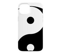 Yin Yang Symbol Balance Zen Spiritual Harmony Feng Shui Case for iPhone 15 Plus