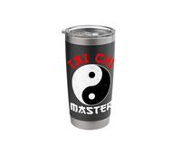 Yin Yang Symbol Tai Chi Stainless Steel Insulated Tumbler