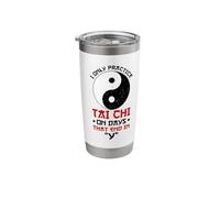Yin Yang Symbol Tai Chi Stainless Steel Insulated Tumbler