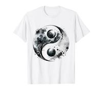 Yin Yang Tai Chi Balance Taoism Meditation Water Ink Tao T-Shirt