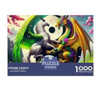 Yin-yang Thoughtfully Produced Jigsaw Puzzle Ideal for Unwinding after Busy Days, Featuring Fantasy within A Harmonious And Enjoyable Assembly Flow 38x26cm/1000pcs