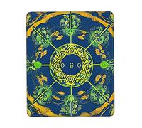 Yin Yang Totem Non-Slip Rubber Base Mouse Pad For Speed And Precision, Suitable For Office Gaming Computer Laptop7.9 X 9.5 In