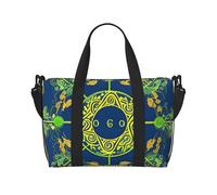 Yin Yang Totem Prints Handbag Crossbody Travel Bag Comfortable Lightweight and Waterproof Suitable for Travel and Everyday Use.