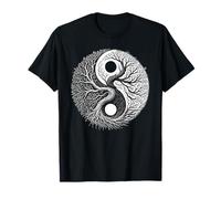 Yin Yang Tree of Life Nature Balance Yggdrasil T-Shirt