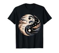 Yin Yang Tree of Life Taoist Feng Shui Meditation T-Shirt