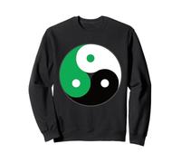 Yin Yang Trinität Spirituell Symbol Erde Sonne Mond Natur Sweatshirt