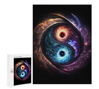 Yin Yang Universe V1, 500 PCS Adult Tabletop Puzzle, Thoughtful Present - for A Rewarding Weekend Challenge