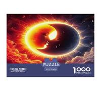 Yin-yang1000Pieces JigsawPuzzlessun Graph ForAdults Colourful LargePiecePuzzles Age12+byth HomeDecoration Uncover The Puzzle 70x50cm/1000pcs