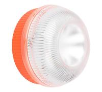 Yinaolan 2 x Warning Light V16 Magnetic LED Emergency Light High Luminance Battery Operated (Battery Not Included) with 5 Flash Modes for Signaling in Road Situations for Car and Motorcycle