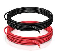 Yinaolan Vehicle Cable 2.5mm² FLRY B Asymmetrical Red and Black Copper Flexible Braided Automotive Cable 2.5mm²-5m