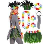 Yinder 6 Pieces Lemur Costume Accessories Multicolored