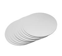 Yindhgdr 10PCS Round Cake Board Non-Stick Mousse Paper Circle Base Cardboard Paper Mousse Cupcake Cake Tray Mat