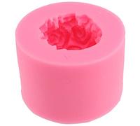 Yindhgdr 2 Pack 3D Rose Ball Candle Mold Soap Mold, Silicone Mold for DIY Candle Making, Handmade Mini Soap, Polymer Clay