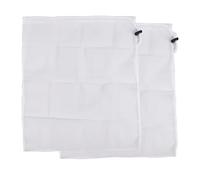 Yindhgdr 2 Pack Brew Bags -Reusable Mesh Bag for Fruit Cider Grape Wine Drawstring Straining Brew in a Bag 38X42cm