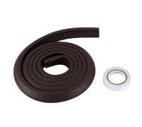 Yindhgdr 2M Children Protection Table Guard Strip Baby Glass Edge Furniture Horror Crash Bar Corner Foam Bumper Collision (Brown)