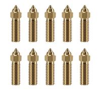 Yindhgdr 3D Printer Extruder Nozzles Kit for K1/K1 Max,High Temperature and Wear Resistance 10Pcs Brass Nozzles
