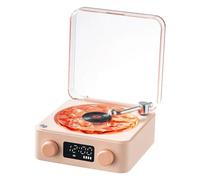 Yindhgdr Retro Record Player Bluetooth Audio Wireless Small Speaker Portable Subwoofer