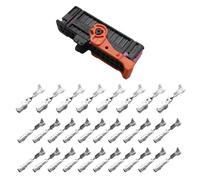 YINETTECH 1 Set Car Door Wiring Harness Loom Plug Connector Repair Kit 28 Pin Compatible with Seat Compatible with Skoda Compatible with VW 1K0937702C