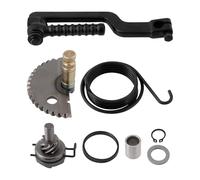 YINETTECH 1 Set Motorcycle Start Gear Shaft Idle Gear Assembly Compatible with Rex RS 450 50 4T Compatible with Baotian for 50cc GY6 139QMB Motors Scooter