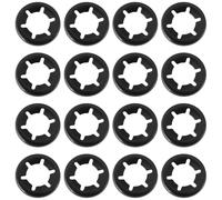 YINETTECH 100Pcs Lawn Mower Front Wheel Retaining Push On Washers Compatible with Mac Allister 10x18.5x0.4mm
