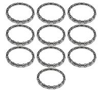YINETTECH 10pcs Bicycle Ball Bearing 1 1/8 Cycling Headset Bearing with 16 Balls Steering Bearings for MTB Bike Road Bike Crank Bottom Bracket Replacement Parts