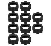 YINETTECH 10pcs Car Phone Mount Screw-On Ball-Joint Adapter Tightening Nut for 17mm Ball Adapters for Camera DVR Camcorder Phone Accessories, Plum Blossom Shape