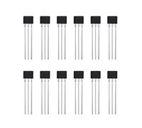 YINETTECH 12Pcs 41F TO-92S Bipolar Hall Effect Sensor Magnetic Detector SS41F 0H41 SH41 S41 3 Pins Sensor For Electric Vehicle Motor Industrial Applications