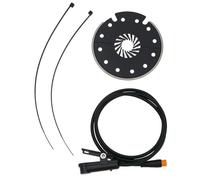 YINETTECH 1pc E-bike KT-D12L PAS Sensor 12V to 48 V Bike Magnets Pedal Assist Sensor with Waterproof Plug Electric Bike Conversion Kit