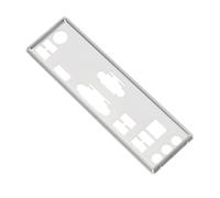 YINETTECH 1x Motherboard I/O Shield Backplate Compatible with ASUS H110I-PLUS Silver Metal for PC Case Replacement