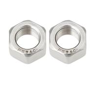 YINETTECH 2 Pack Lawn Mower Fan Pulley Nut 1/2-20 UNF Stainless Steel Compatible with Hydro Gear Transaxle 72237
