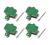 YINETTECH 2 Pairs of Scooter Ceramic Composite Sintering Brake Pads Compatible with NUTT P1 2.0 P1 Pro EQ FF Lite R1