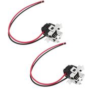 YINETTECH 2 Pcs Car Headlight H7 Bulb Socket A2108200013 Compatible with Mercedes E-class W210 Vito W636 W639