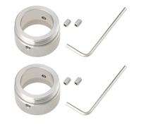 YINETTECH 2 Sets Thermostatic Radiator Valve Adapters Compatible with Danfoss RA 20 to 23 mm Convert to M30 x 1.5