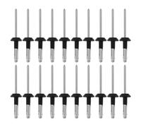 YINETTECH 20Pcs Car Universal Blind Rivets Fender Liner Bumper Cover Splash Shield Rivet 979878 Replacement Compatible with Volvo 850 S70 V70 C70