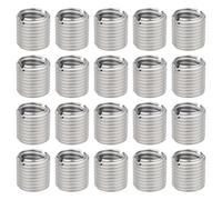 YINETTECH 20PCS Metric M10X1.0 Male to M8X1.25 Female Thread Adapter 10mm Length Compatible with Industrial Applications