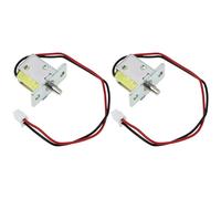 YINETTECH 2Pcs 12V DC Electromagnetic Lock Latch for File Cabinets Drawers Electric Door Security Compact Magnetic Door Lock