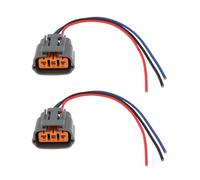 YINETTECH 2PCS 3 Pin Car Connector Ignition Coil Plug 37350 15 cm Compatible with Suzuki Compatible with GM Model